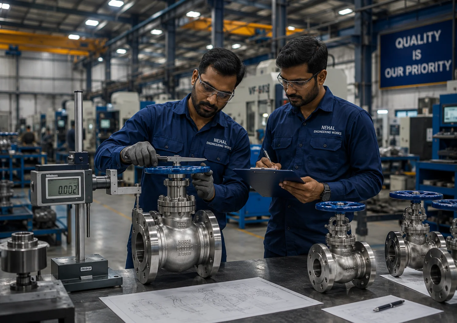 Nehal Engineering Works valve manufacturing facility